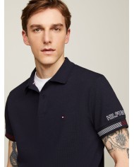 Tommy Hilfiger Polo Flag Cuff Slim Polo