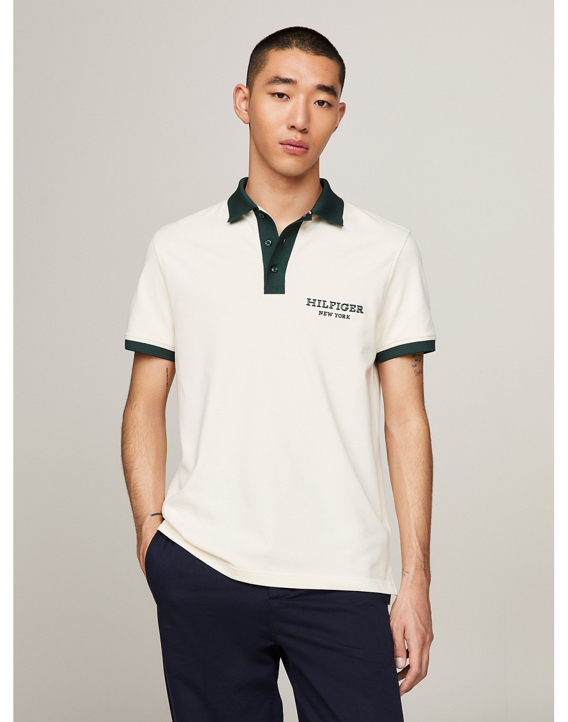 Tommy Hilfiger Polo Monotype Ringer Reg Polo