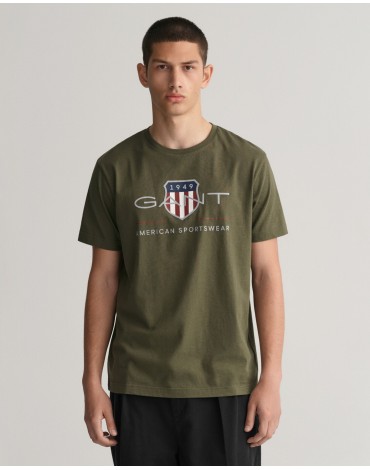 Gant Camiseta Reg Archive Shield SS T-Shirt