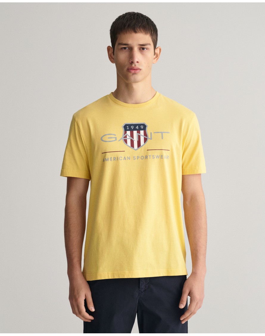 Gant Camiseta Reg Archive Shield SS T-Shirt