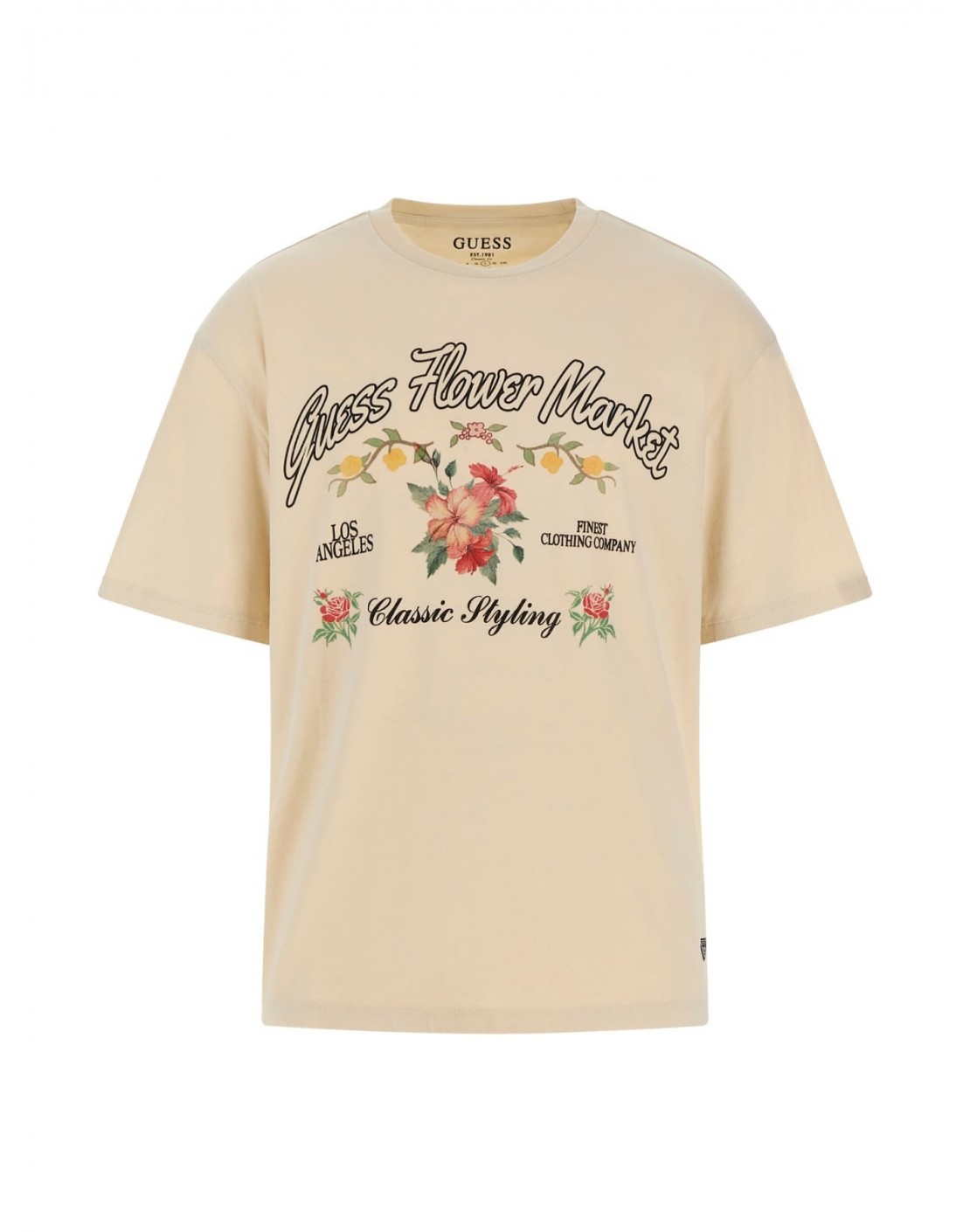Guess Camiseta SS BSC Flower Market