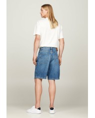 Tommy Hilfiger Pantalón Corto Vaquero Bermuda Short STR 4YRS