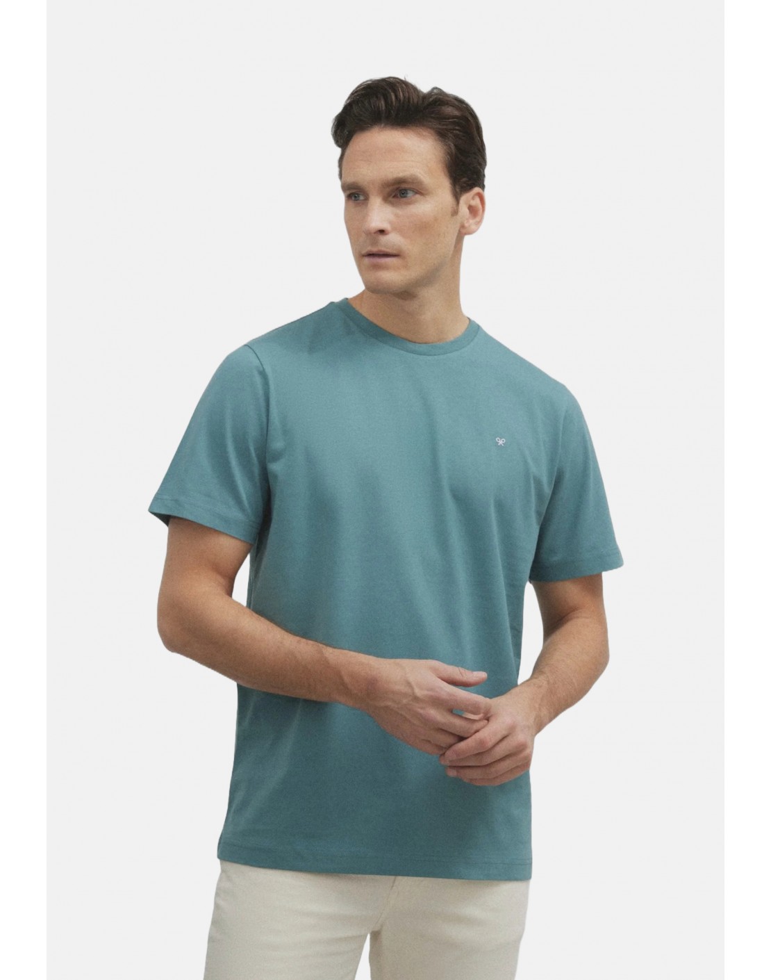 Silbon Camiseta minilogo Verde medio