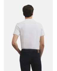 Silbon Polo clásico liso blanco