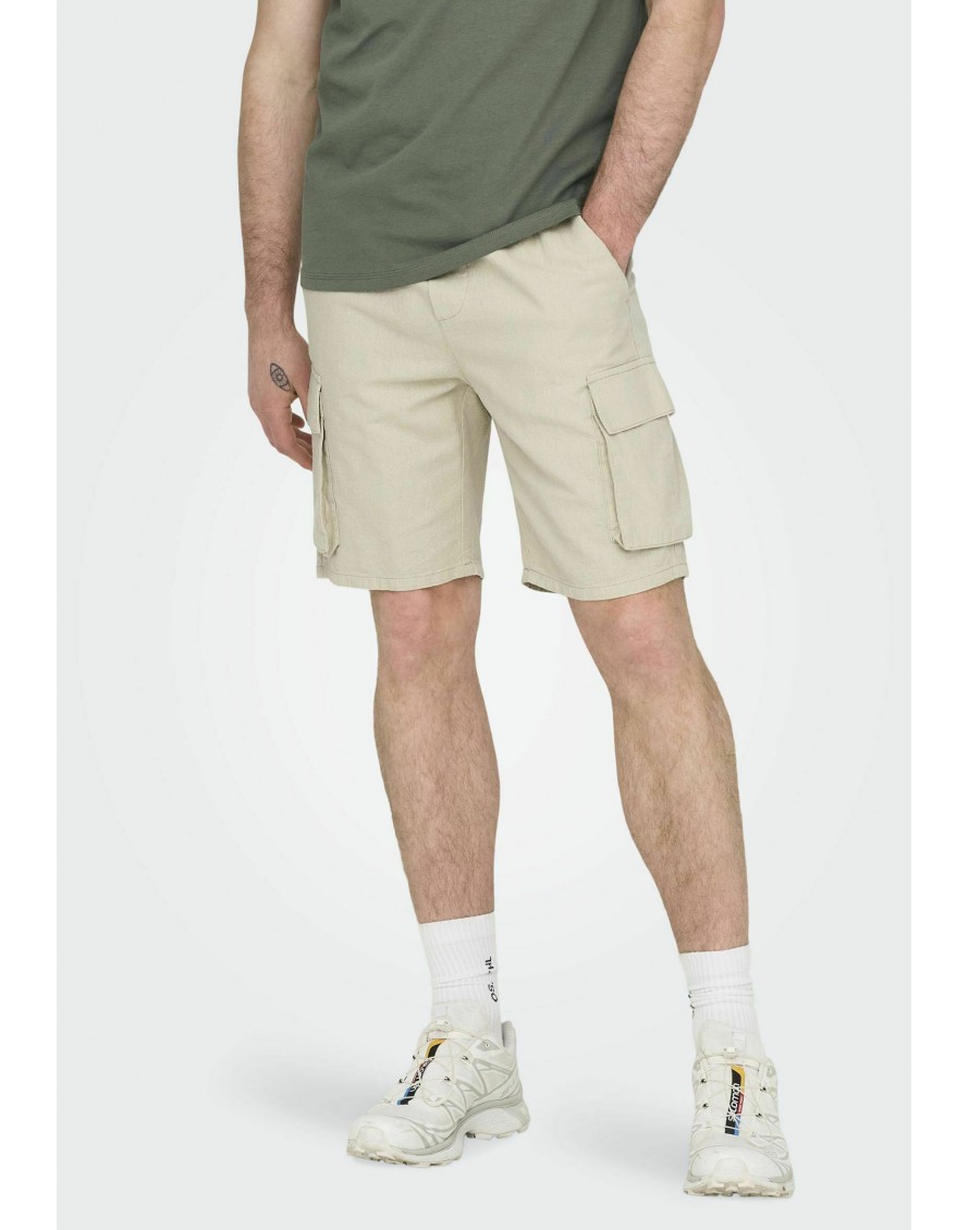 Only&Sons Bermudas Cargo Onssinus Cargo 0007 Cot Lin Shorts