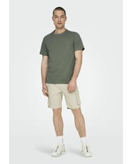 Only&Sons Bermudas Cargo Onssinus Cargo 0007 Cot Lin Shorts