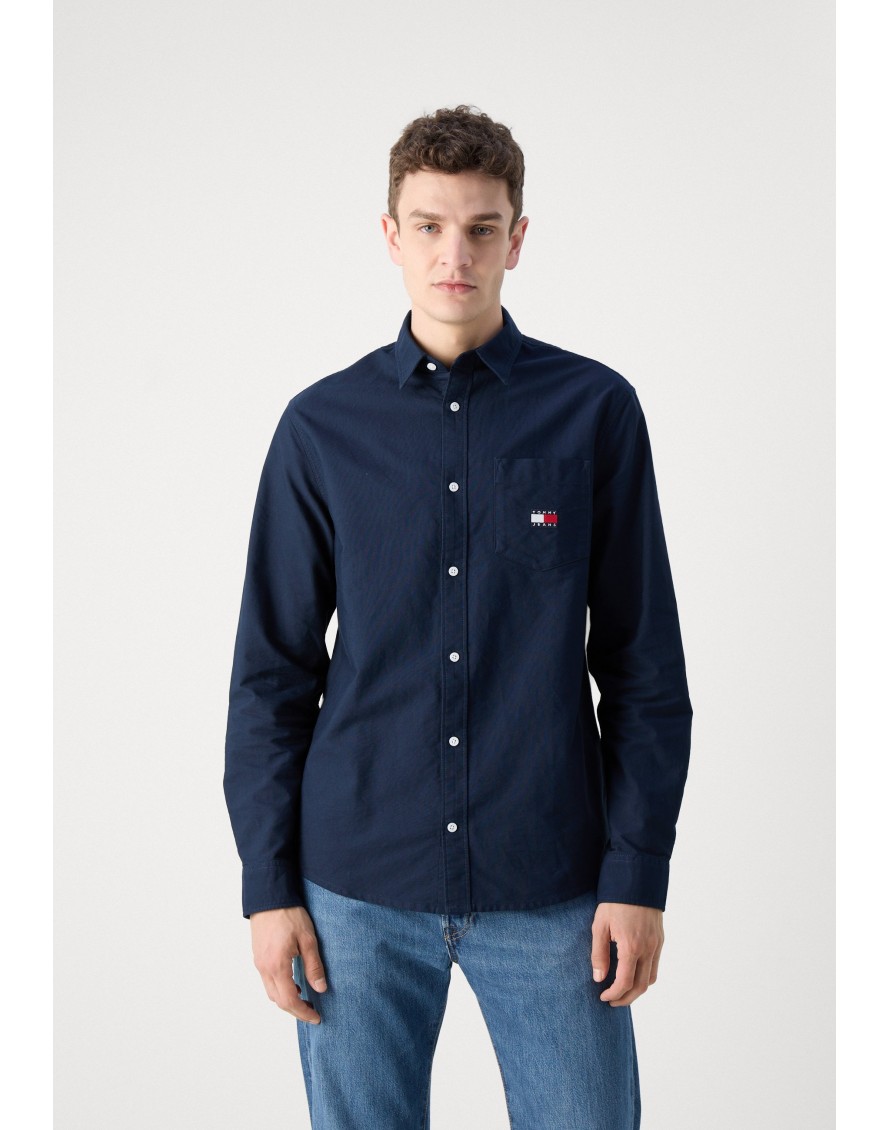 Tommy Jeans Camisa TJM Reg Back Flag Badge Shirt