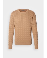 Tommy Hilfiger Jersey Classic Cotton Cable Crew Neck