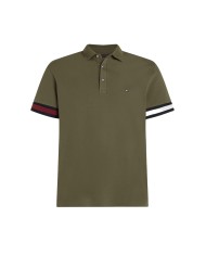 Tommy Hilfiger Polo Flag Cuff Slim Fit Polo