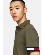 Tommy Hilfiger Polo Flag Cuff Slim Fit Polo