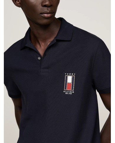 Tommy Hilfiger Polo Vertical Flag Reg Polo