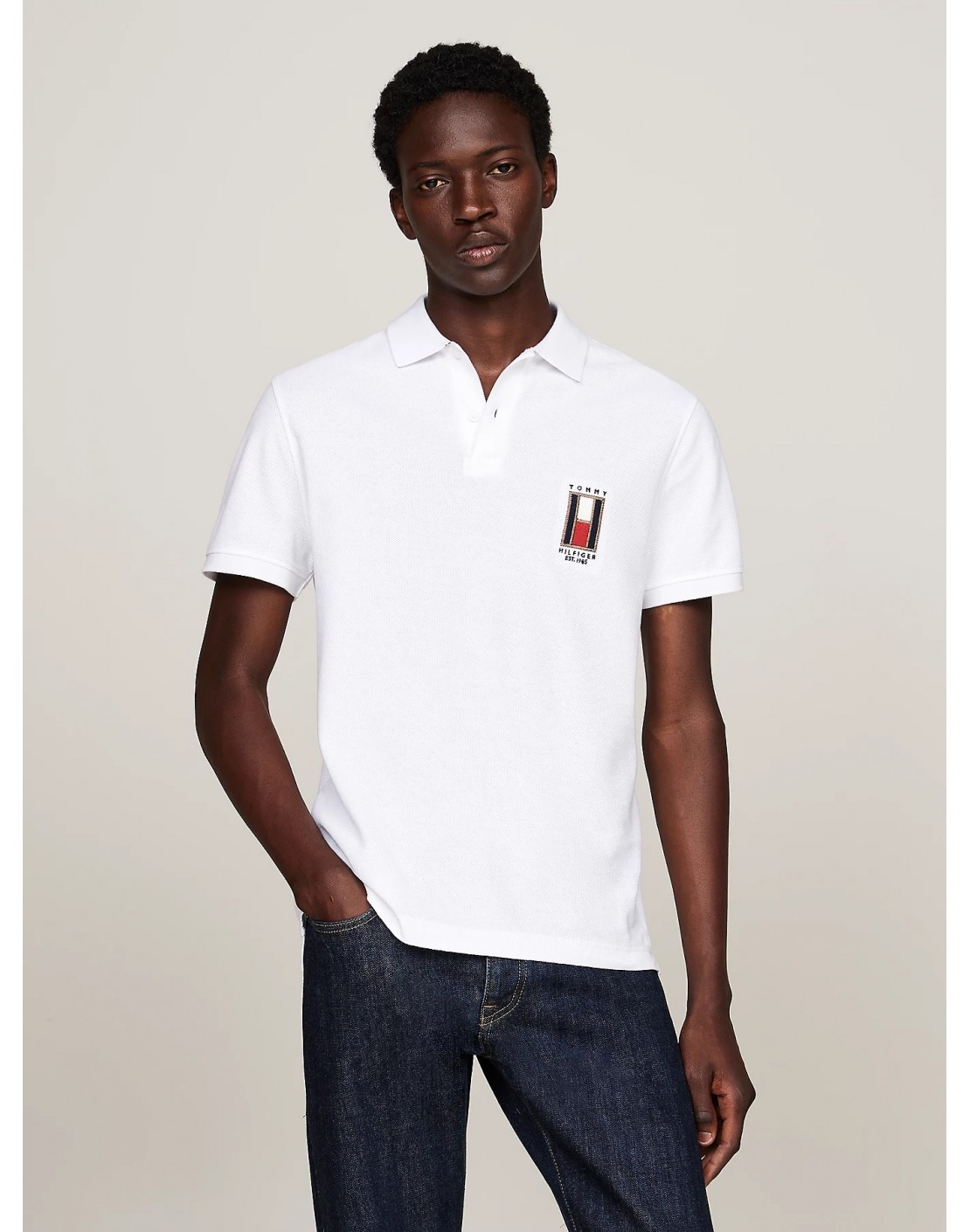 Tommy Hilfiger Polo Vertical Flag Reg Polo