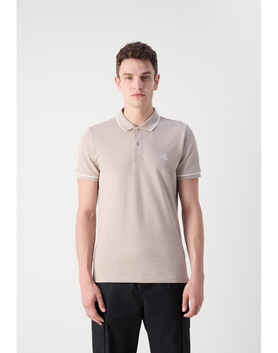 Calvin Klein Polo Slim Fit Tipping