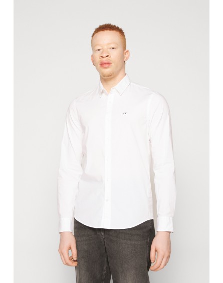 Calvin Klein Camisa Stretch Poplin Slim Shirt