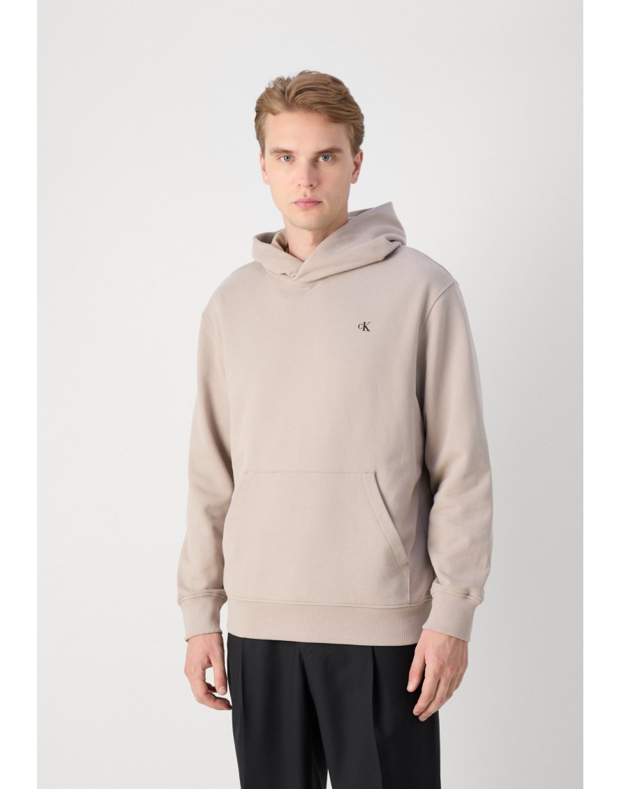 Calvin Klein Sudadera capucha Stamp Black Graphic Hoodie