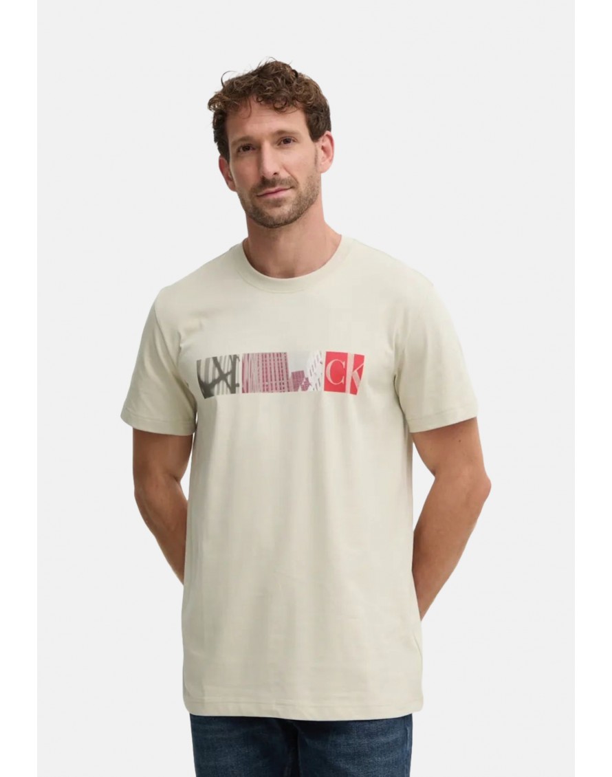 Calvin CK Camiseta City Block Tee