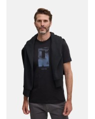 Calvin Klein Camiseta Vertical Lines Graphic T-Shirt