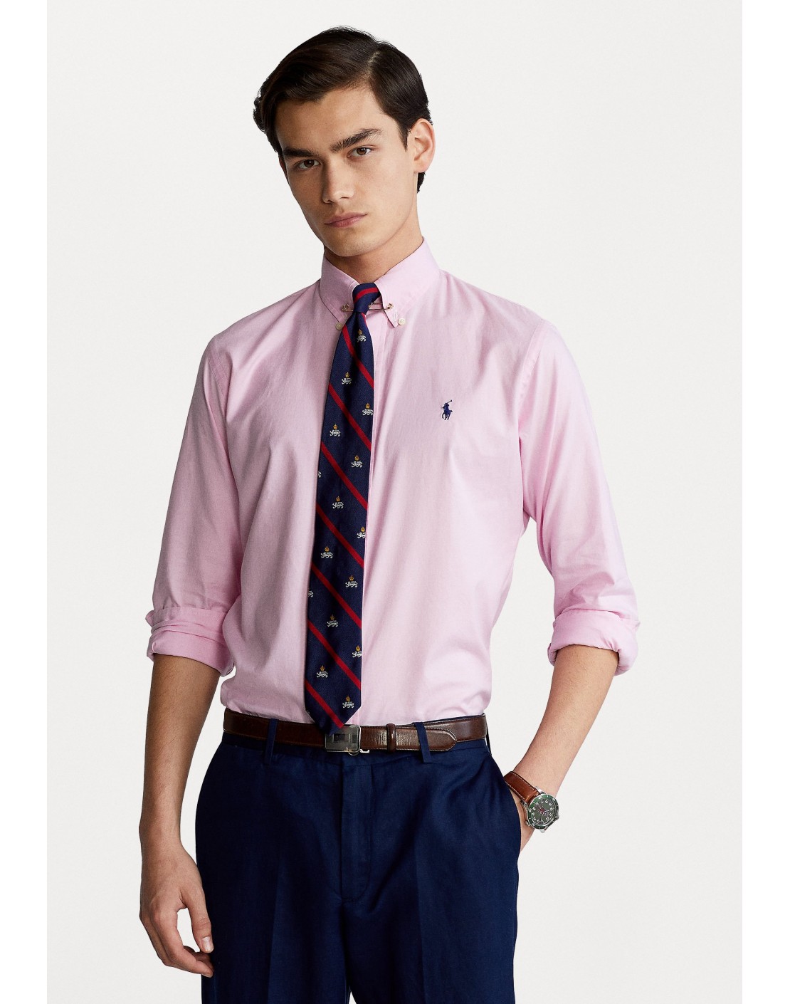 Ralph Lauren Camisa oxford elástica Custom Fit