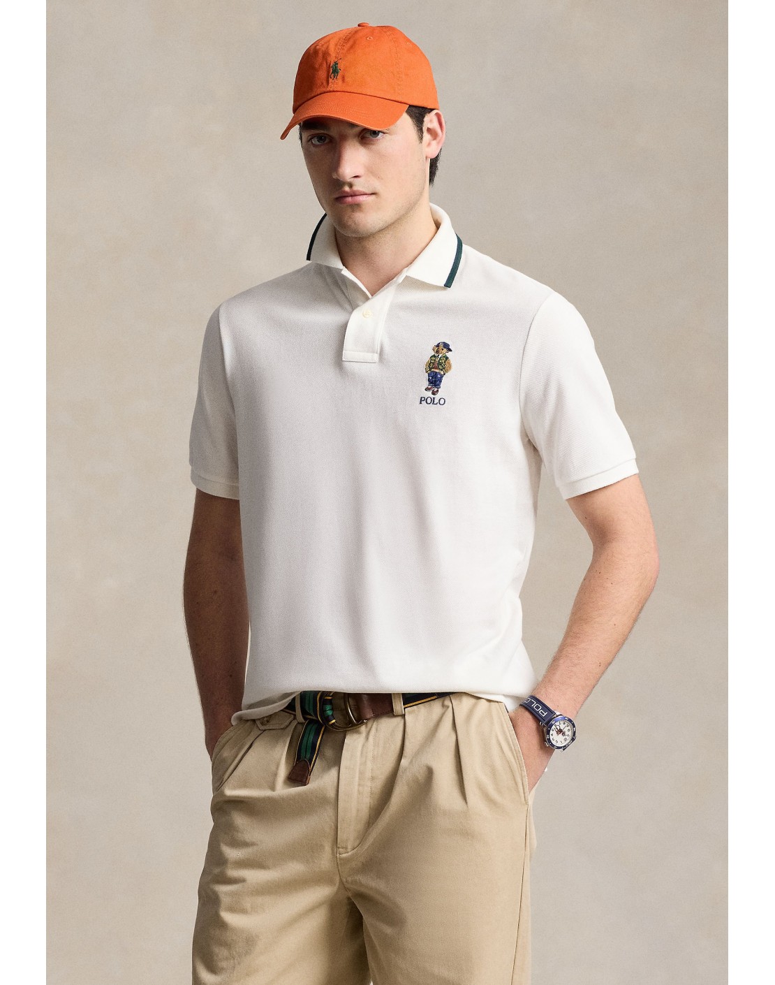 Ralph Lauren Polo de piqué Classic Fit Polo Bear