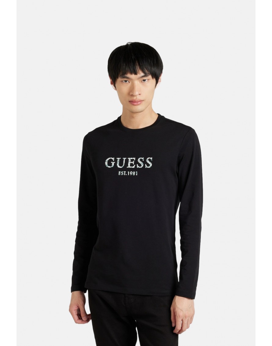 Guess Camiseta LS CN Guess Iridescent Tee