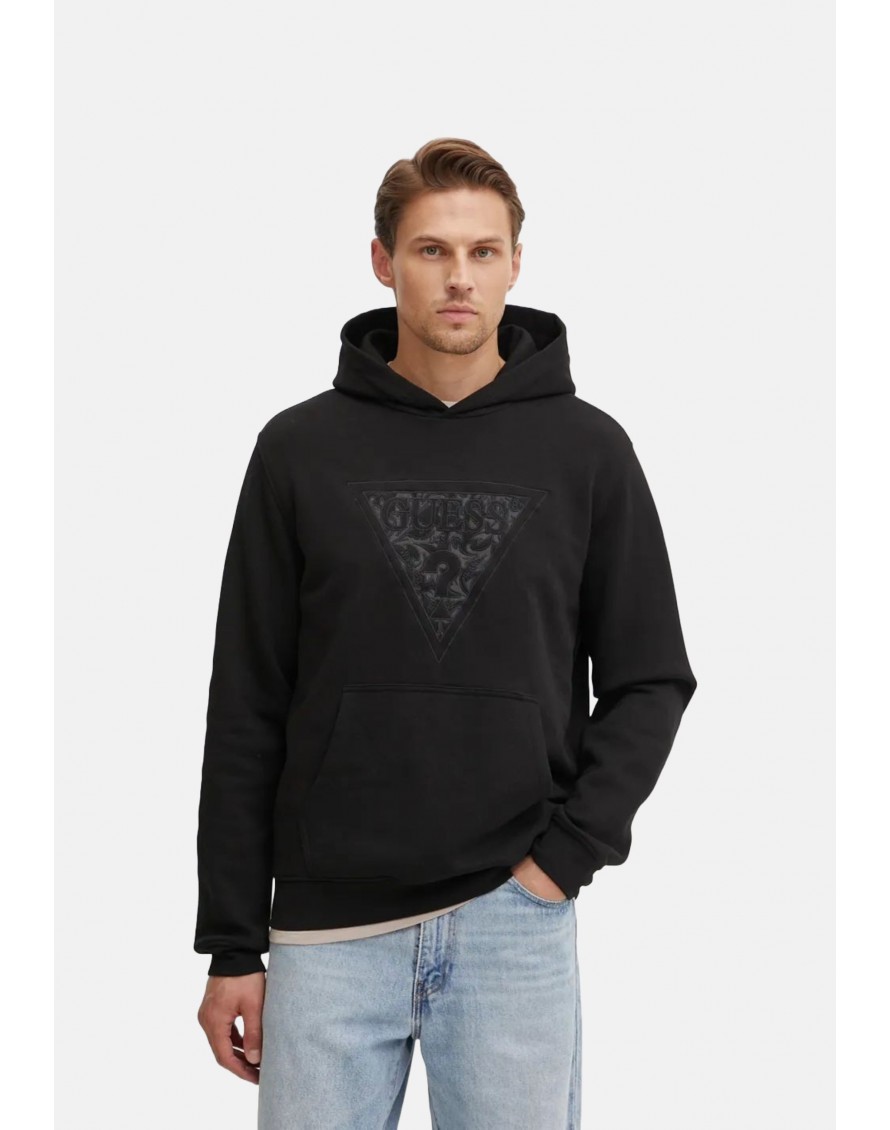 Guess Sudadera capucha Embroidered Triangle Hoodie Sweat