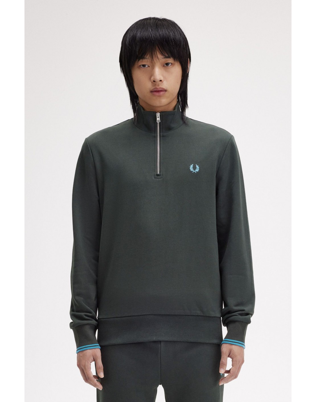 Fred Perry Sudadera Half Zip Sweatshirt