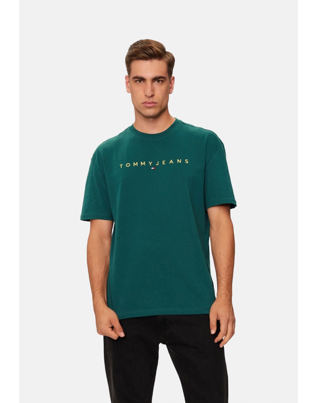 Tommy Jeans Camiseta TJM Reg Gold Linear Tee