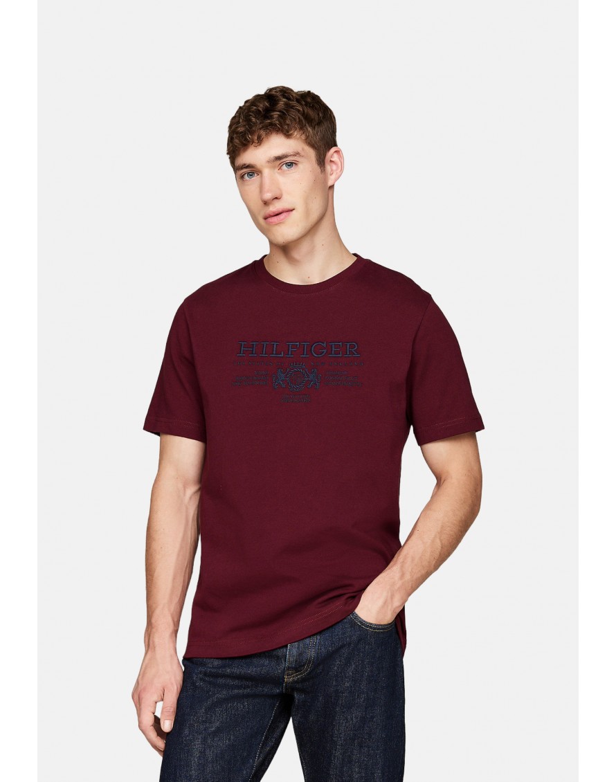 Tommy Hilfiger Camiseta Crest Embro Tee