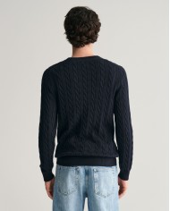 Gant Jersey Cotton Cable C-Neck