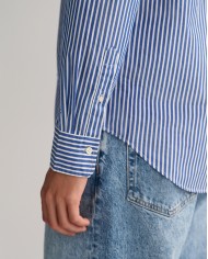 Gant Camisa Regular Fit de popelina a rayas