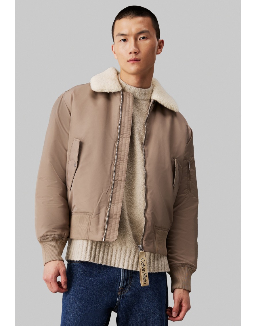 Calvin Klein Chaqueta Aviator Sherpa Jacket