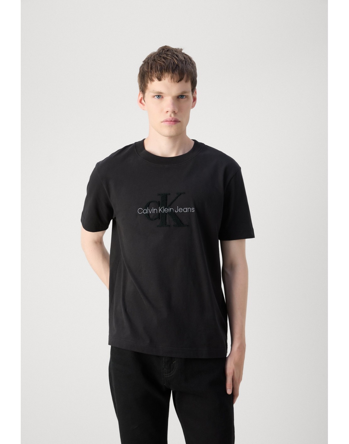 Calvin Klein Camiseta Chenille Monologo Tee