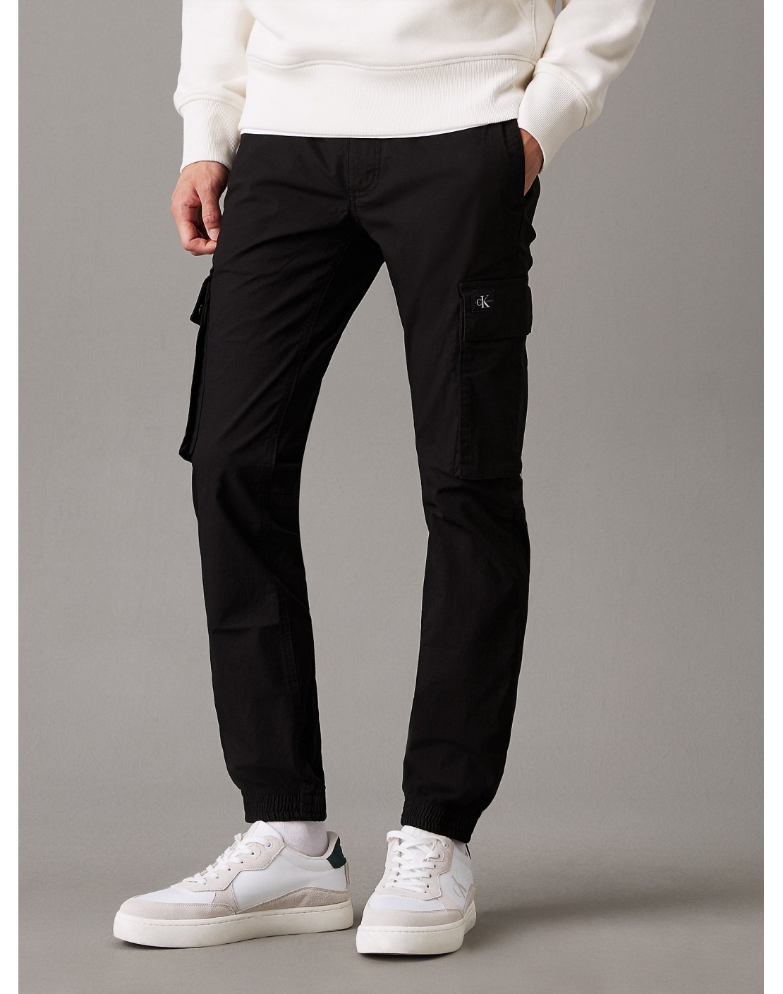 Calvin Klein Pantalón Cargo Skinny Fit de Ripstop