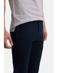 Silbon Pantalón sport cargo Azul Marino