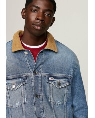 Tommy Jean Cazadora Trucker vaquera Ryan desgastada