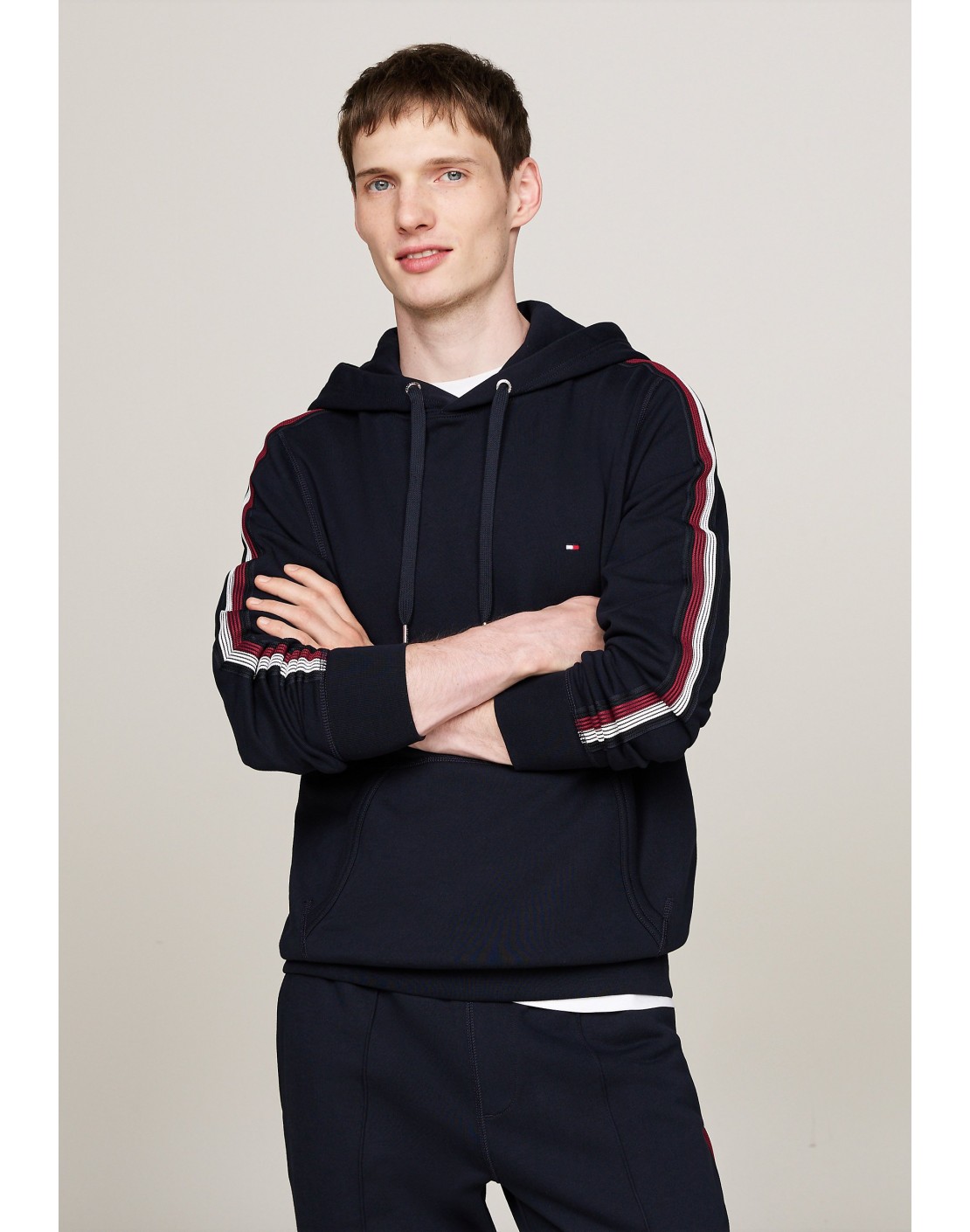 Tommy Hilfiger Sudadera con Capucha GLOBAL TAPE