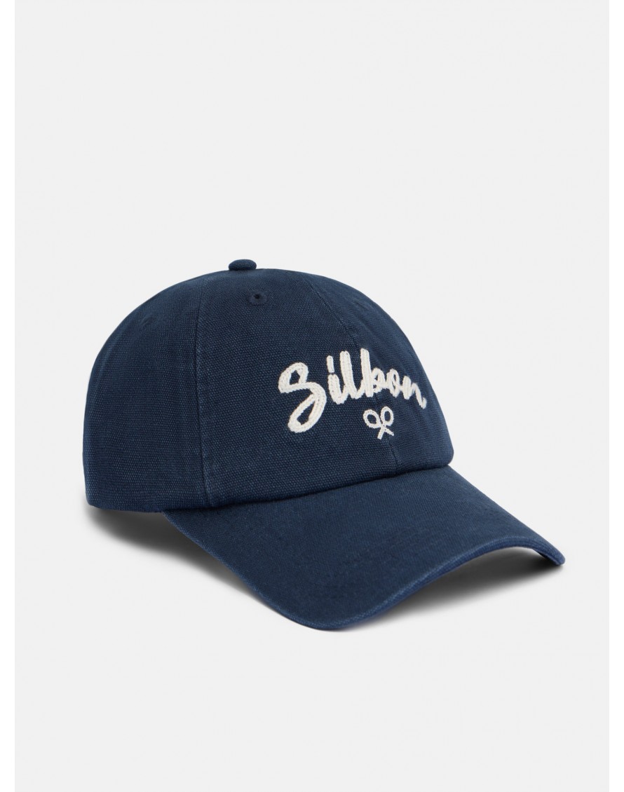 Silbon Gorra lavada Azul Marino