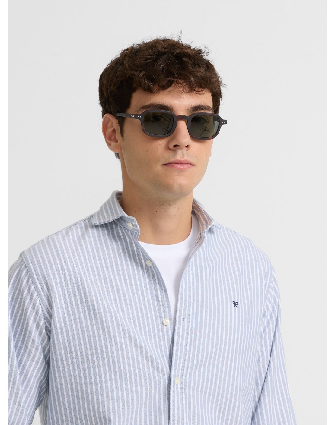 Camisa Oxford Hombre Camisa Oxford SILBON Para Hombre Rayas