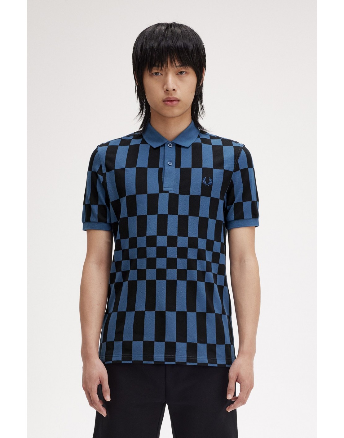 Fred Perry Polo Chequeboard print FP Shirt