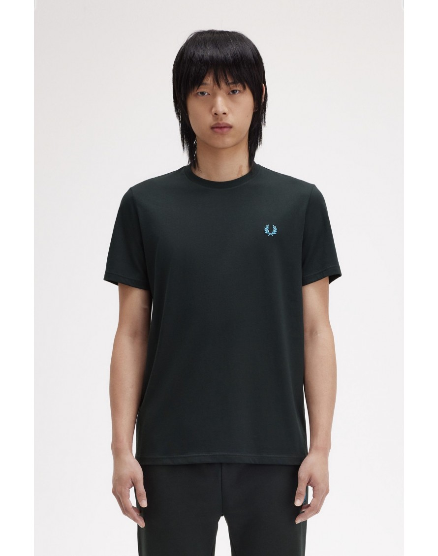 Fred Perry Camiseta Rear Powder Laurel Graphic Tee