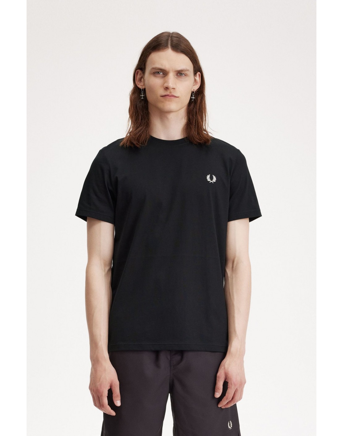 Fred Perry Camiseta Rear Powder Laurel Graphic Tee