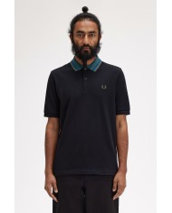 Fred Perry Polo Jacquard Collar Polo Shirt