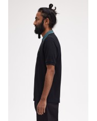 Fred Perry Polo Jacquard Collar Polo Shirt