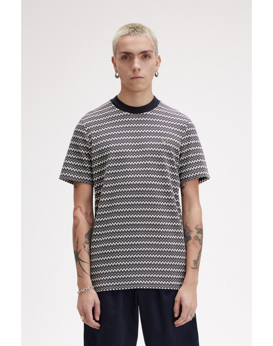 Fred Perry Camiseta Jacquard T-Shirt