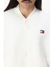 Tommy Jeans Chaqueta TJM Boxy Teddy Zip Thru Bomber