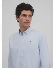 Silbon Camisa sport oxford celeste