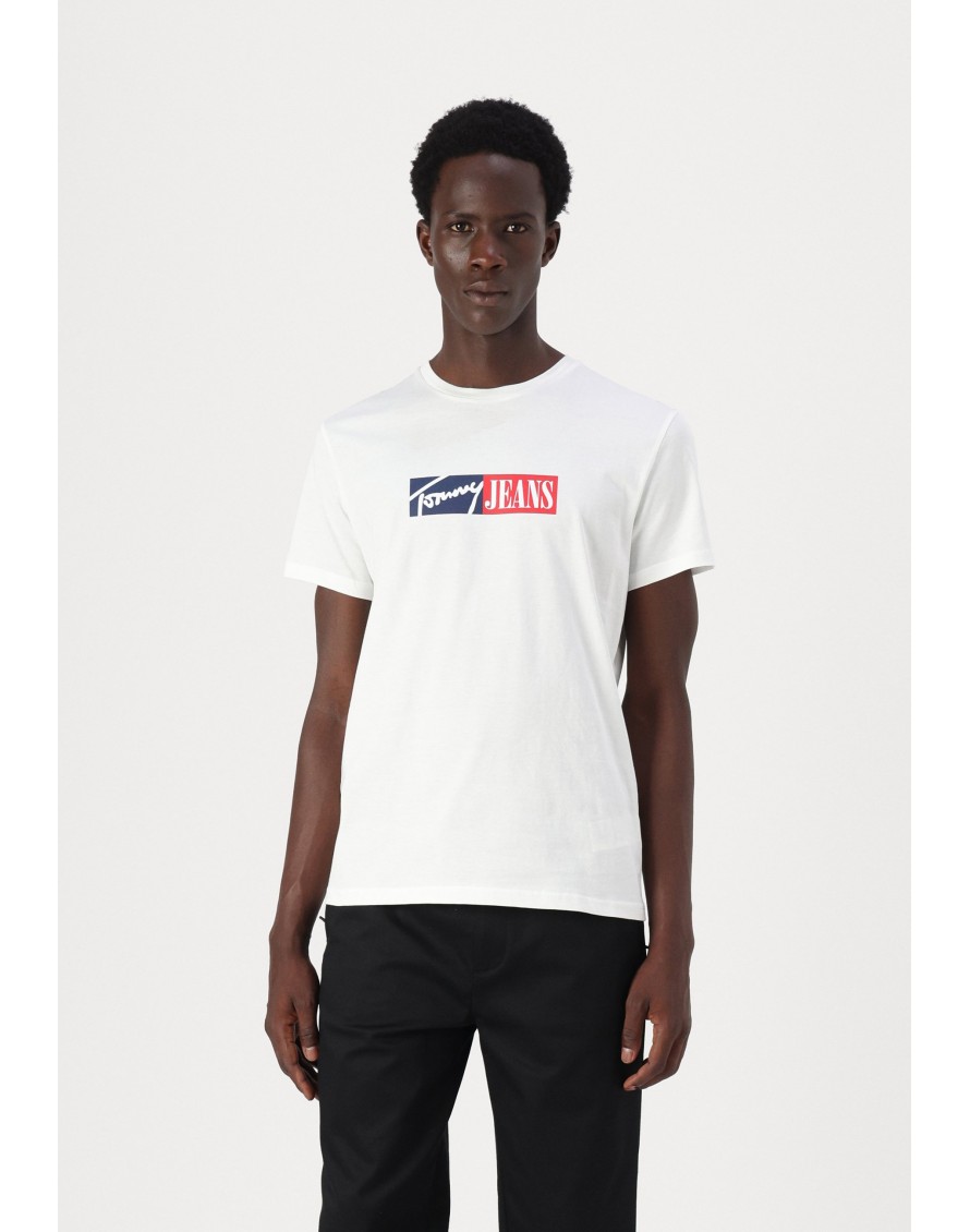 Tommy Jeans Camiseta TJM Slim Entry Graphic Tee