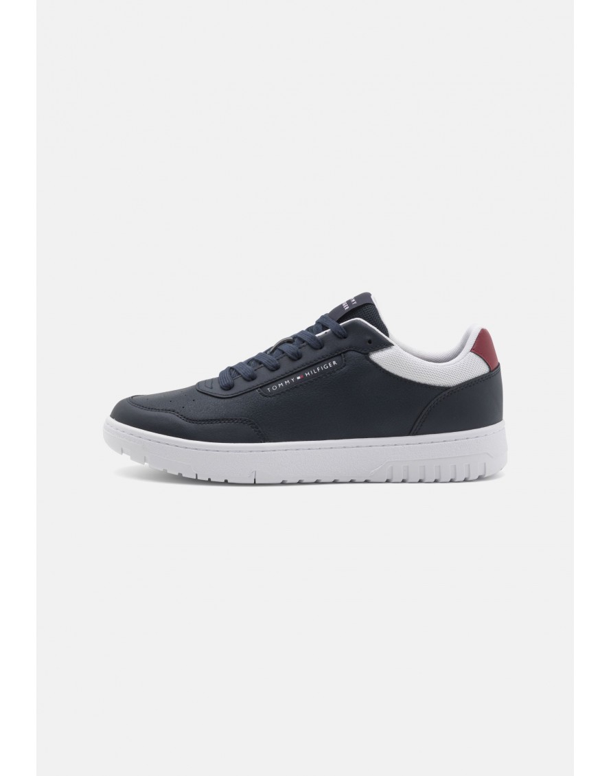 Tommy Hilfiger Zapatillas de Basket con texturas mixtas