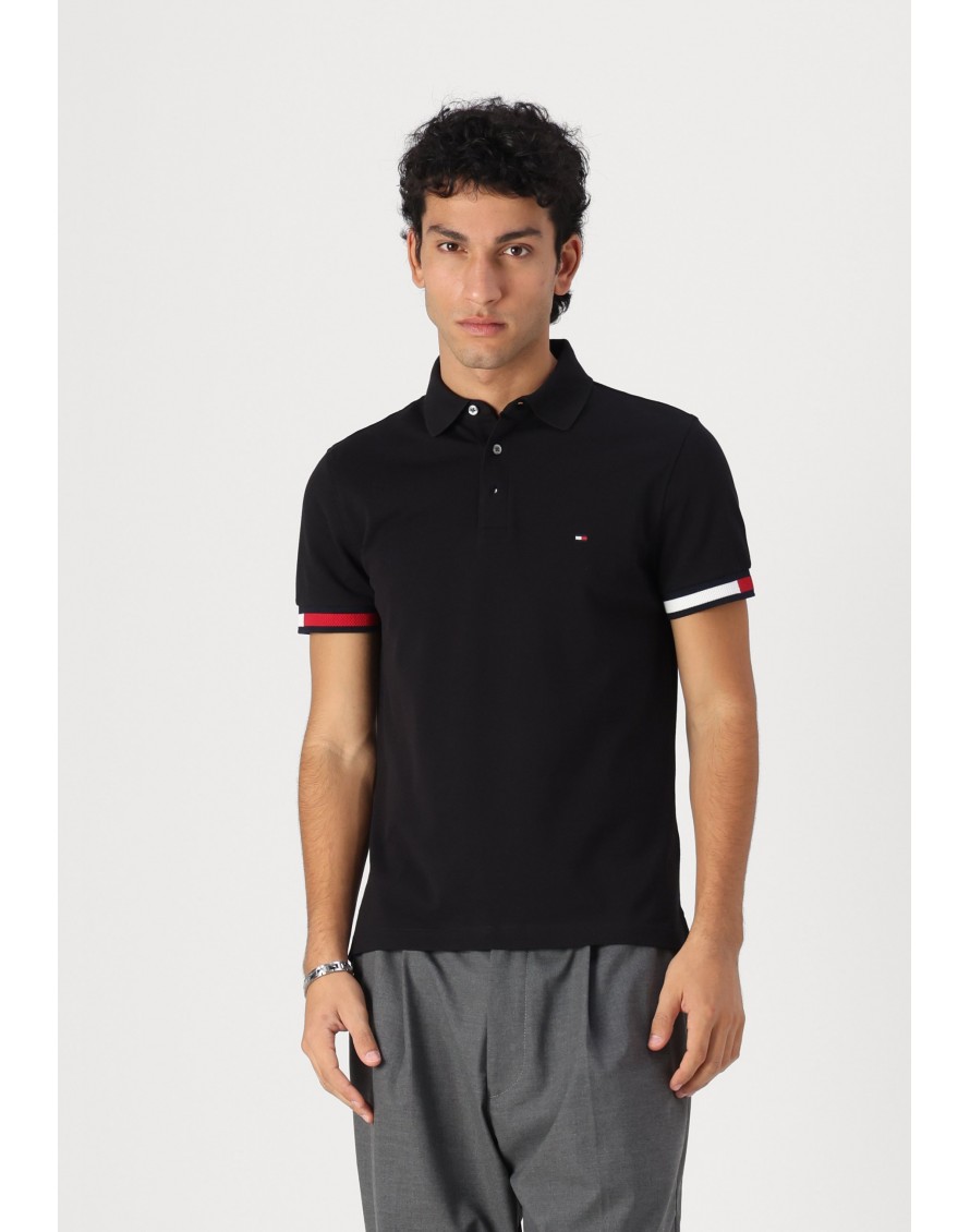 Tommy Hilfiger Polo Flag Cuff Slim