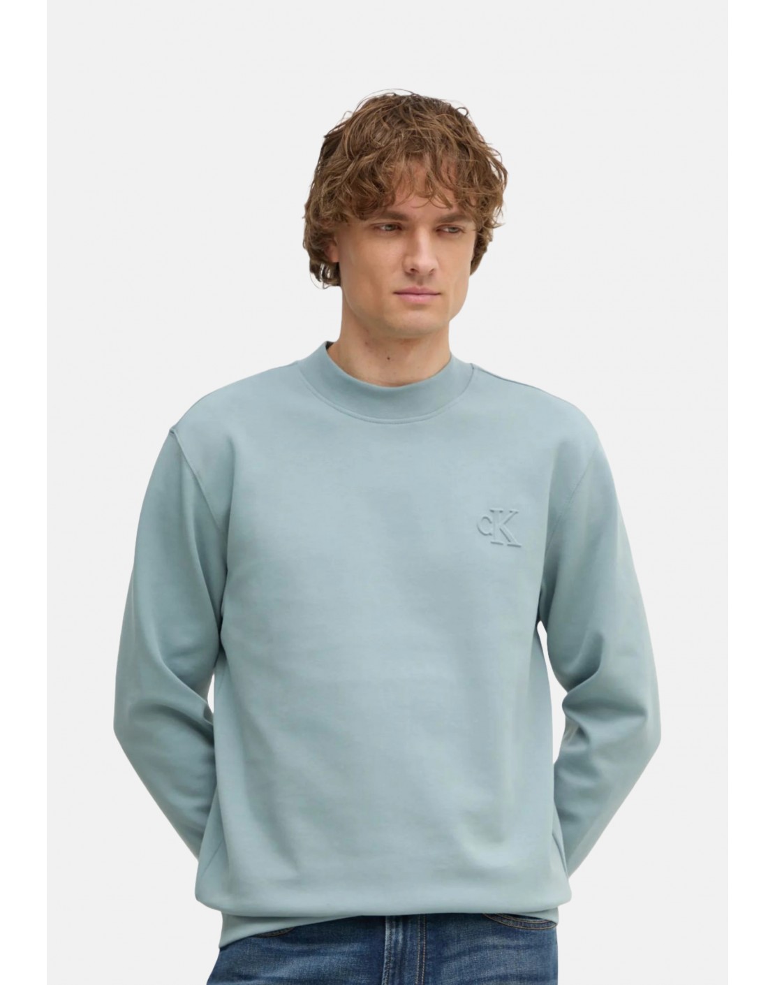 Calvin Klein Sudadera Interlock Crew Neck